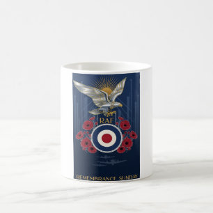 RAF Art Deco Remembrance Day Edition Coffee Mug