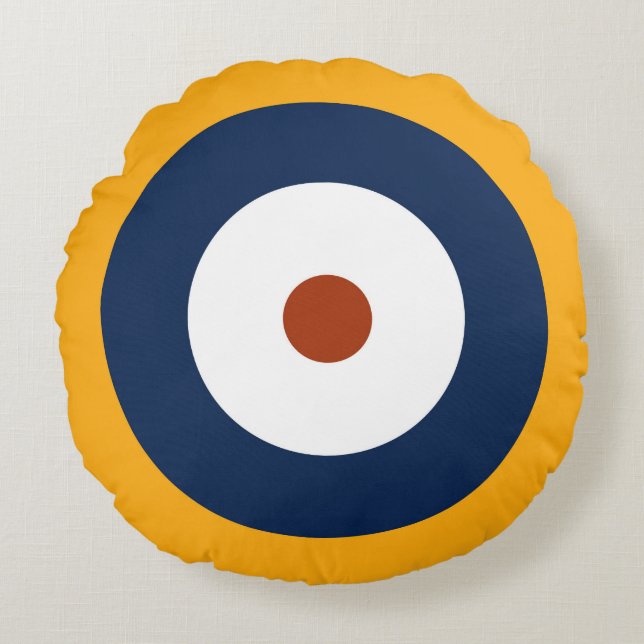 RAF Type A.1 Roundel Round Cushion (Front)