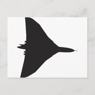 RAF Vulcan Bomber Postcard