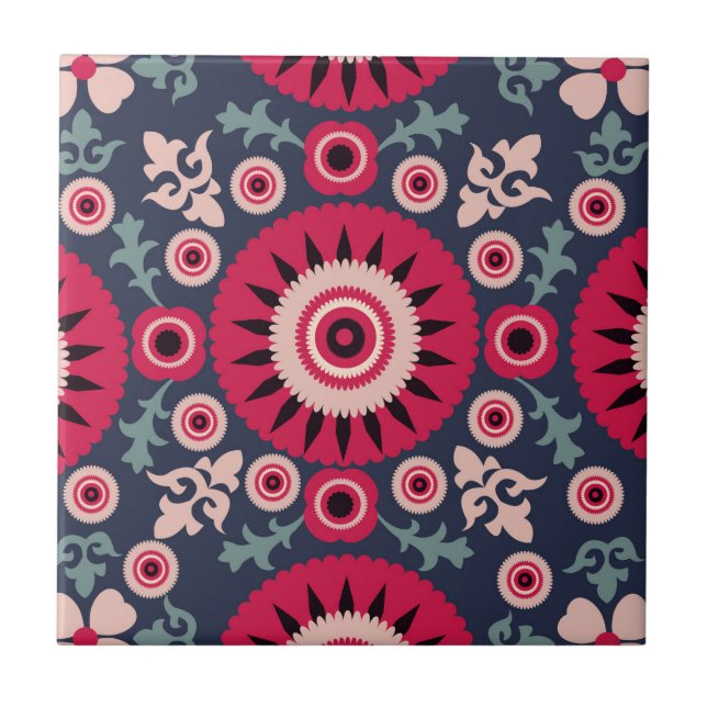 Rafa Suzani III Ceramic Tile (Front)