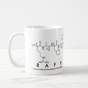 Raff peptide name mug