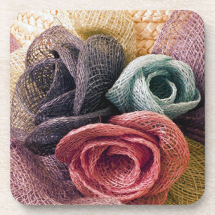 Raffia Roses Coaster