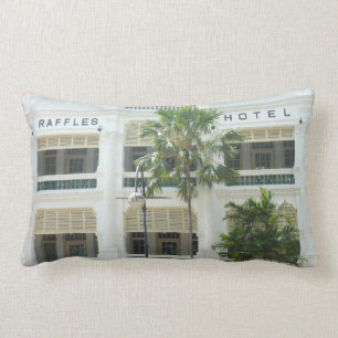 Raffles Hotel Singapore photo pillow
