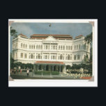 Raffles Hotel singapore Postcard<br><div class="desc">Raffles Hotel Singapore</div>