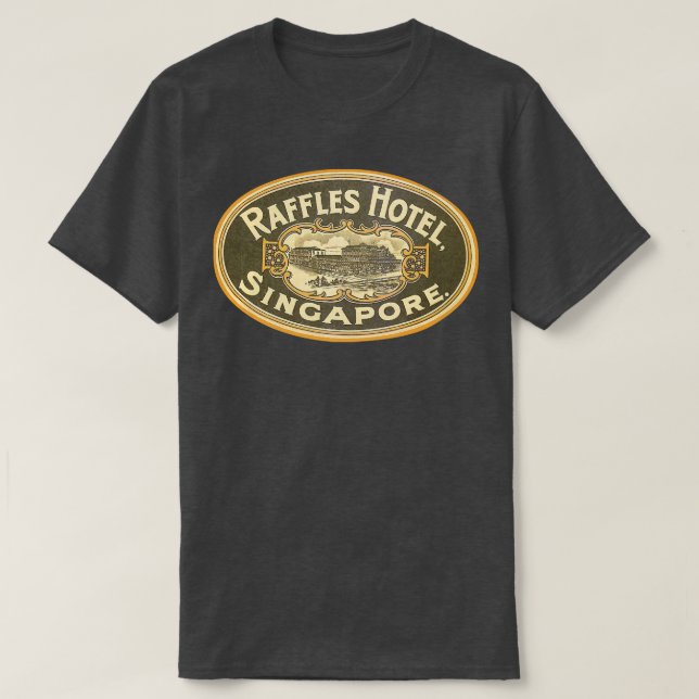 Raffles Hotel Singapore T-Shirt (Design Front)