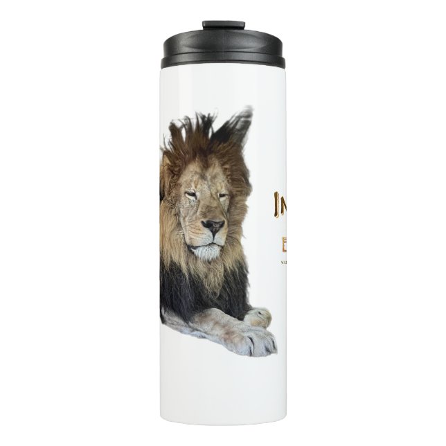 Rafiki's Rough Morning Thermal Tumbler (Front)