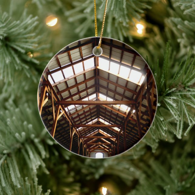 Rafters Ceramic Ornament (Tree)