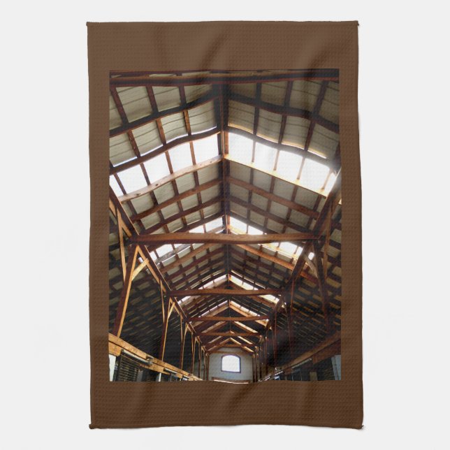 Rafters Tea Towel (Vertical)