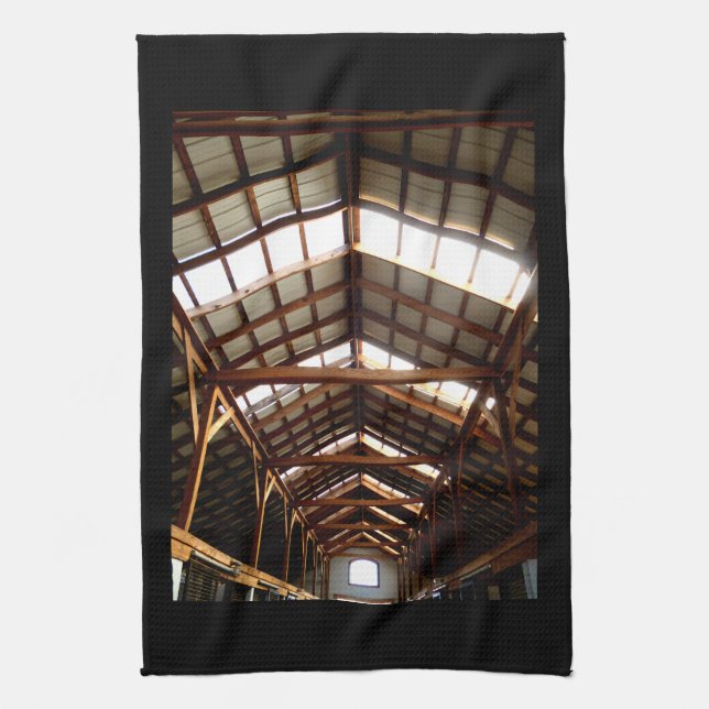 Rafters Tea Towel (Vertical)