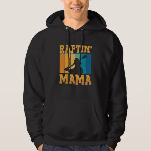 Raftin Mama Water Sports River Paddle Canoe Kayake Hoodie