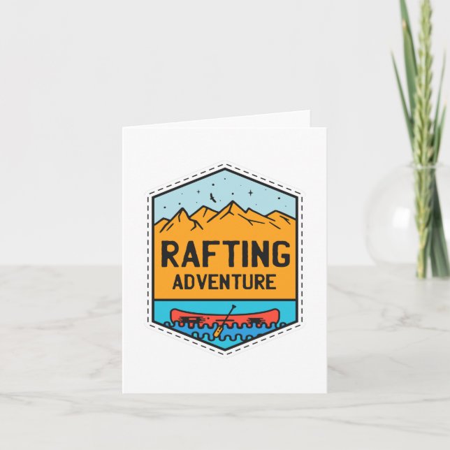 Rafting Adventure Card (Front)