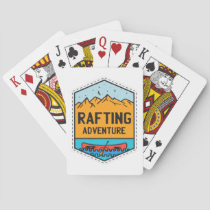 Rafting Adventure Playing Cards