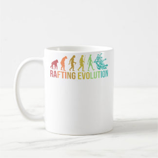 Rafting Evolution - River Whitewater Rafting Funny Coffee Mug