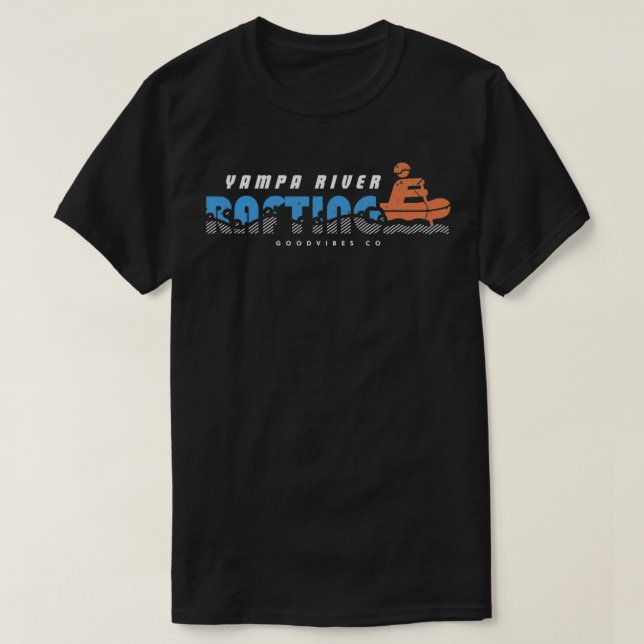 Rafting in YAMPA RIVER T-Shirt (Design Front)