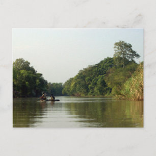 Rafting on the Mae Ping Postcard