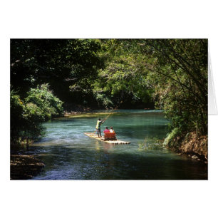 Rafting on the Martha Brae River, Falmouth,