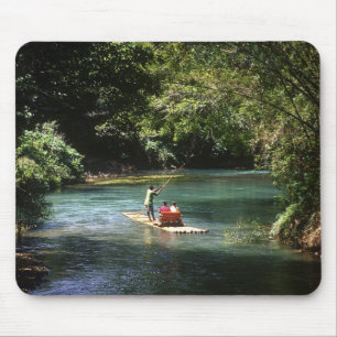 Rafting on the Martha Brae River, Falmouth, Mouse Pad
