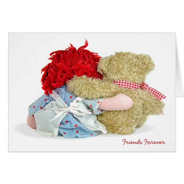Rag Doll and Teddy Bear (Front Horizontal)