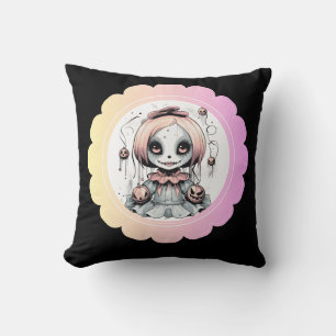 Rag Doll Cute & Spooky Custom Cushion