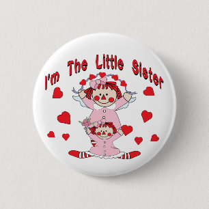 Rag Doll Little Sister 6 Cm Round Badge