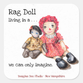 Rag Doll living, Stickers