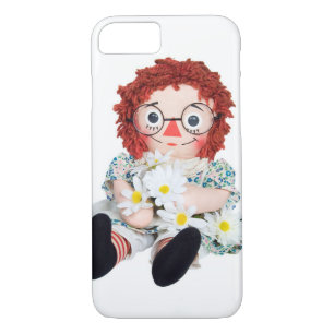 Rag Doll with daisy bouquet iPhone 8/7 Case