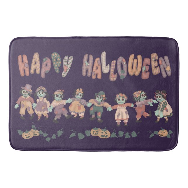 Rag Doll Zombie Bath Mat (Front)