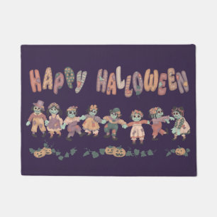 Rag Doll Zombie Door Mat