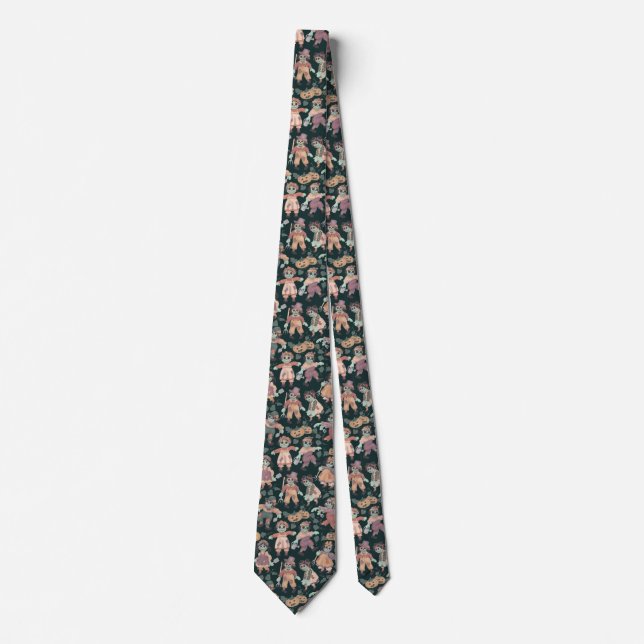 Rag Doll Zombies Halloween 2 Tie (Front)