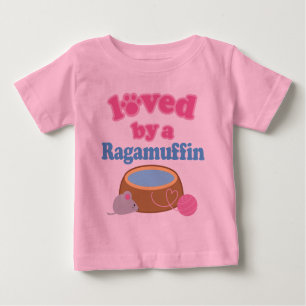 Ragamuffin Cat Breed Loved By A Gift Baby T-Shirt