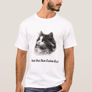 Ragamuffin Cat Create Your Own Custom Text  T-Shirt