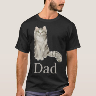 Ragamuffin Cat Dad  Ragamuffin Cat Daddy Cat Fathe T-Shirt
