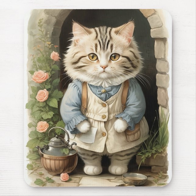 Ragamuffin Cat Mouse Pad (Front)