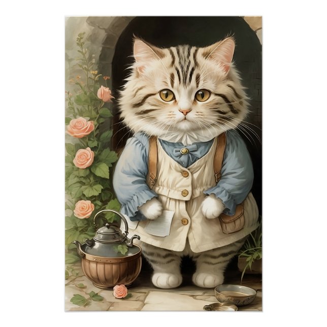 Ragamuffin Cat Poster (Front)