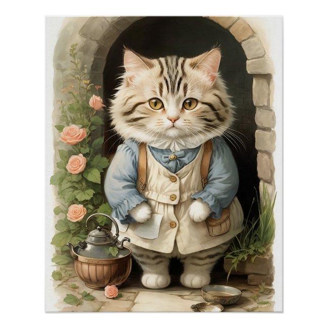 Ragamuffin Cat Poster (Front)