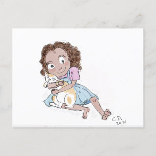 ragamuffins Tails&Tots Poster Postcard