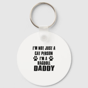 Ragdoll cat Designs Key Ring