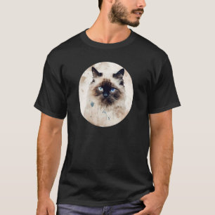 Ragdoll Cat Distressed Style, Love Cats T-Shirt