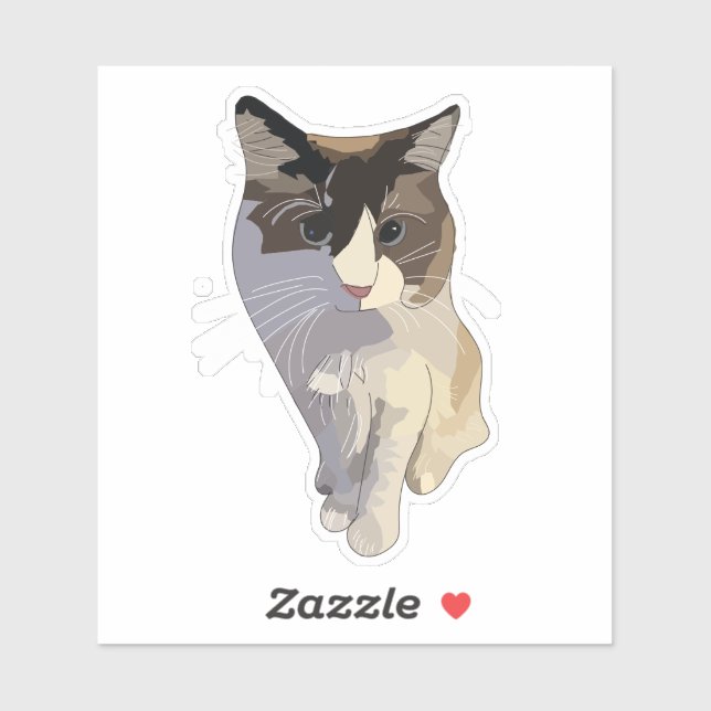 Ragdoll cat, Dusty Blue (Sheet)