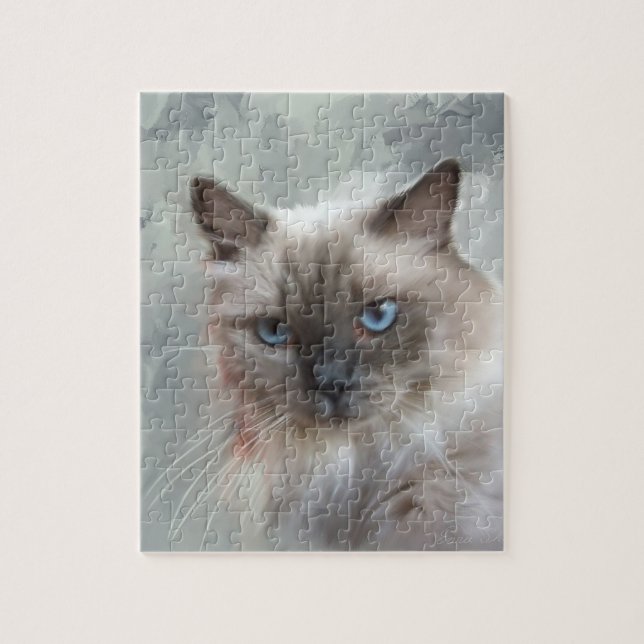 Ragdoll Cat Jigsaw Puzzle (Vertical)