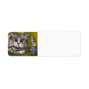 RAGDOLL CAT Mouse Label Return Address Label