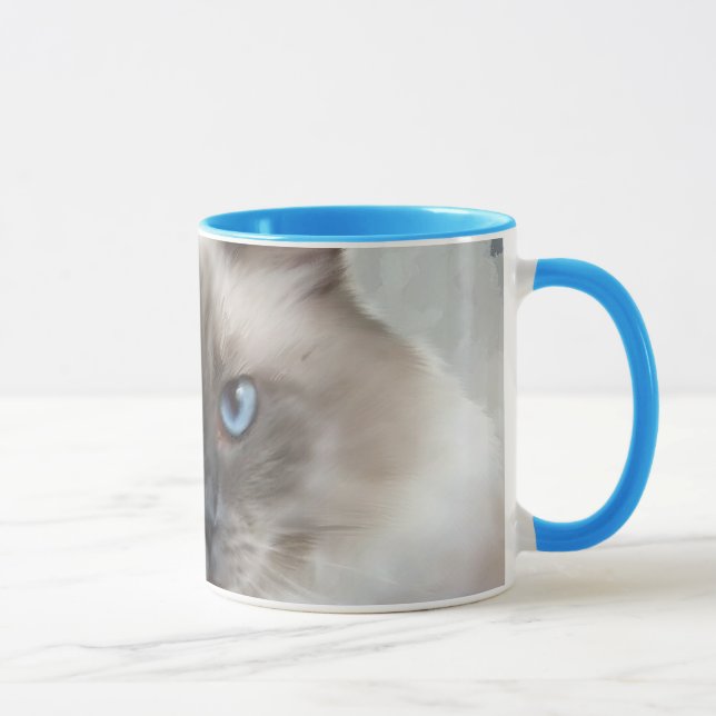 Ragdoll Cat Mug (Right)