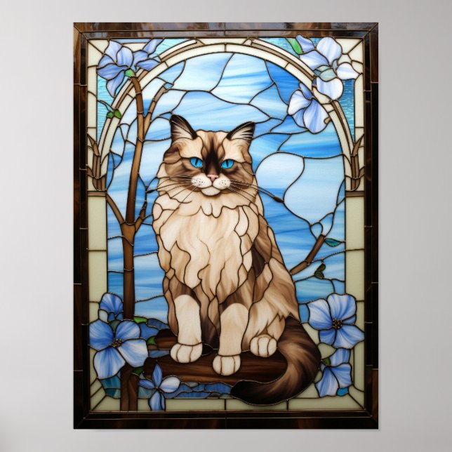 Ragdoll Cat Poster (Front)