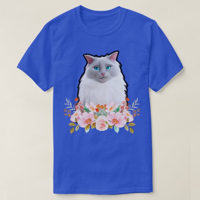 ragdoll cat T-Shirt (Design Front)