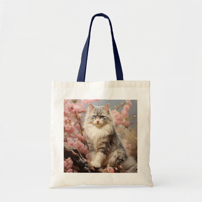 Ragdoll cat tote bag (Front)