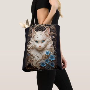 Ragdoll cat tote bag