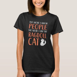 Ragdoll Cats Owner Kitty  Paw Love Meow Kitten  1 T-Shirt