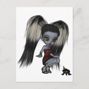 Ragdoll Daze Zizi Postcard