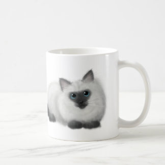 Ragdoll drawing coffee mug