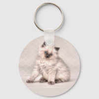 Ragdoll Keyring